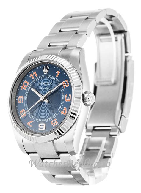 rolex airking blu|rolex air king website.